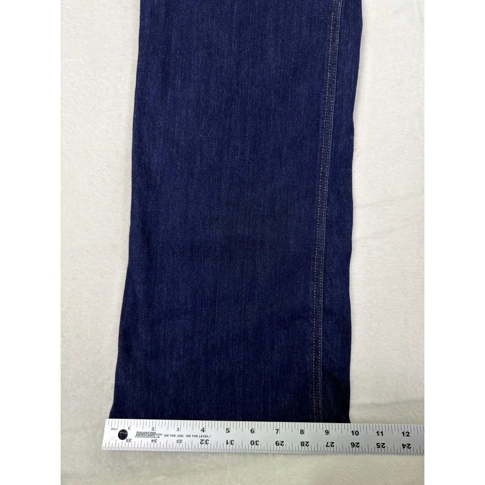 New Old Navy Jeans Womens 22 Plus Blue‎ Dark Wash Mid Rise Wow Bootcut Stretch